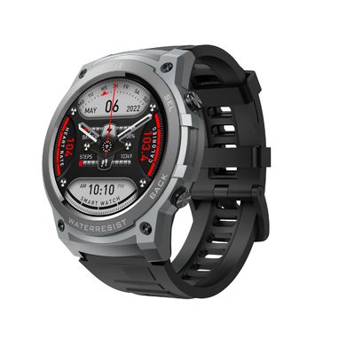 DM55 पुरुष स्मार्ट वॉच 1.43 इंच एमोल्ड स्क्रीन स्मार्ट वॉच IP68 वाटरप्रूफ OEM लोगो कस्टम