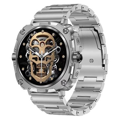 AK71 BT कॉल स्मार्टवॉच Dafit स्पोर्ट्स ब्लूटूथ स्मार्टवॉच 1.43 इंच AMOLED 400mAh बैटरी